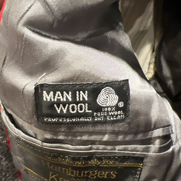 Vintage Men’s Harris Tweed 100% Scottish Wool Made For Hamburger Kennedys - Picture 9 of 16